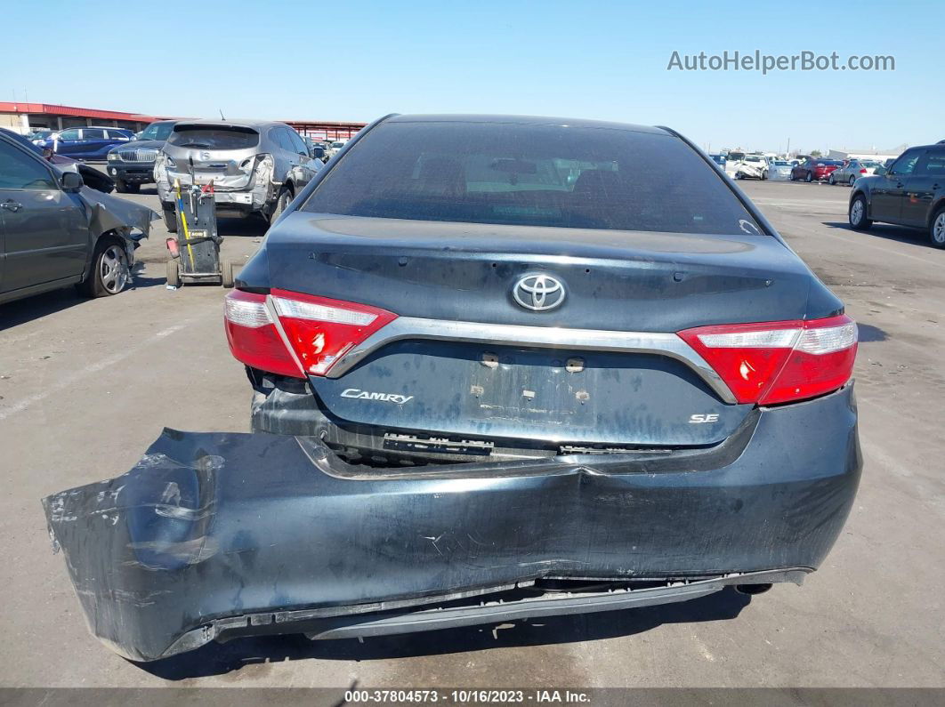 2016 Toyota Camry Se Dark Blue vin: 4T1BF1FK3GU262535