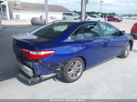 2016 Toyota Camry Se Blue vin: 4T1BF1FK3GU500559