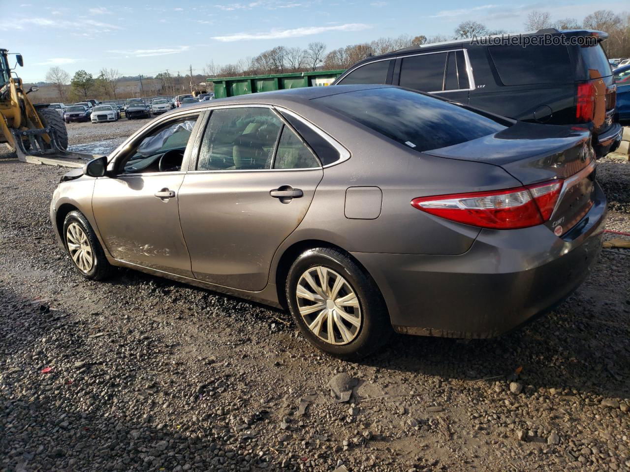 2016 Toyota Camry Le Gray vin: 4T1BF1FK3GU541211