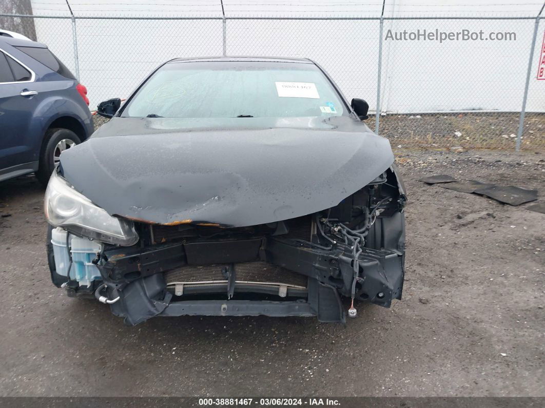 2016 Toyota Camry Se Black vin: 4T1BF1FK3GU555447