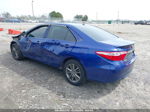 2016 Toyota Camry Se Blue vin: 4T1BF1FK3GU573723