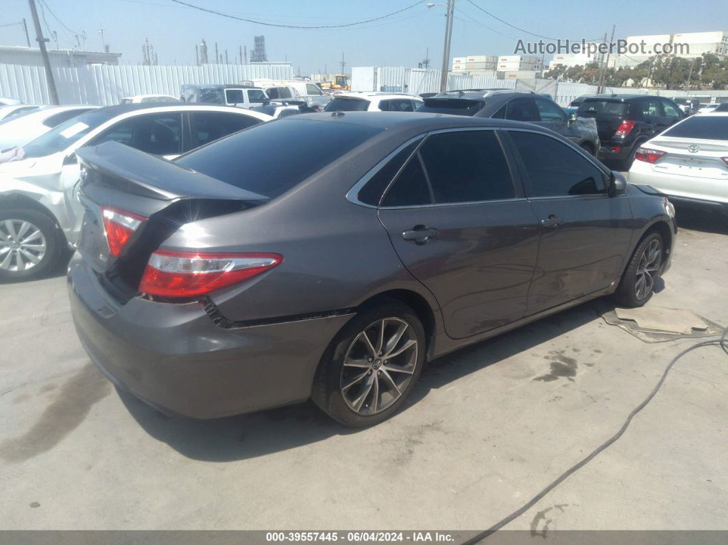 2016 Toyota Camry Le/xle/se/xse Gray vin: 4T1BF1FK3GU613900