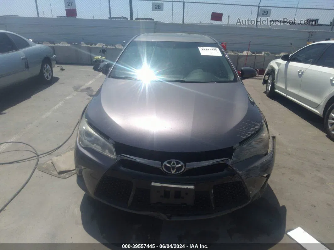 2016 Toyota Camry Le/xle/se/xse Серый vin: 4T1BF1FK3GU613900