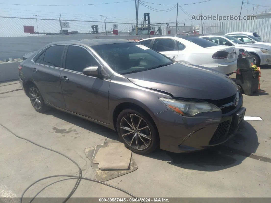 2016 Toyota Camry Le/xle/se/xse Gray vin: 4T1BF1FK3GU613900