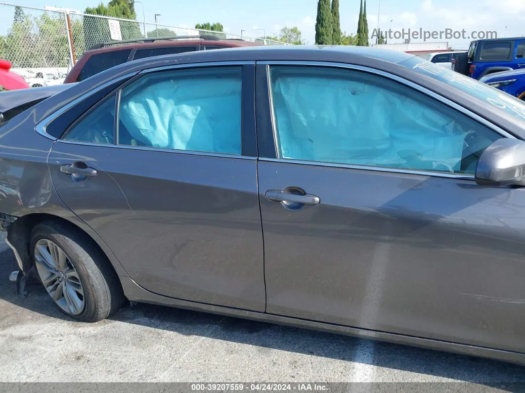 2017 Toyota Camry Se Gray vin: 4T1BF1FK3HU302307