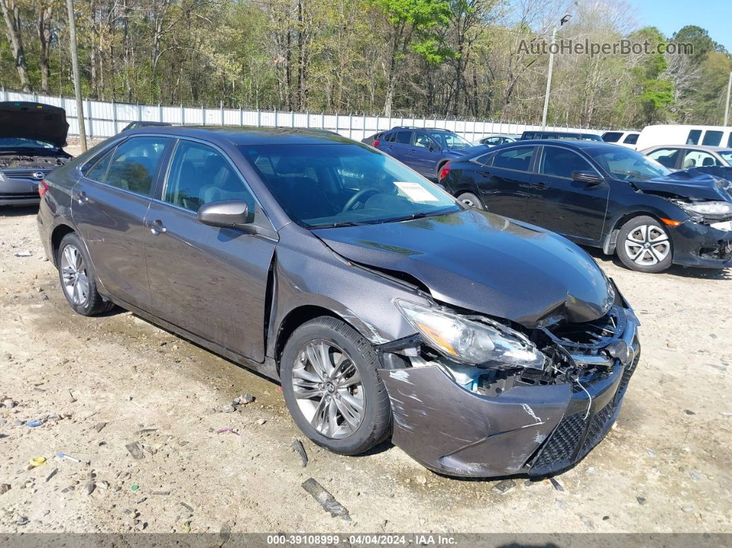 2017 Toyota Camry Se Серый vin: 4T1BF1FK3HU389142