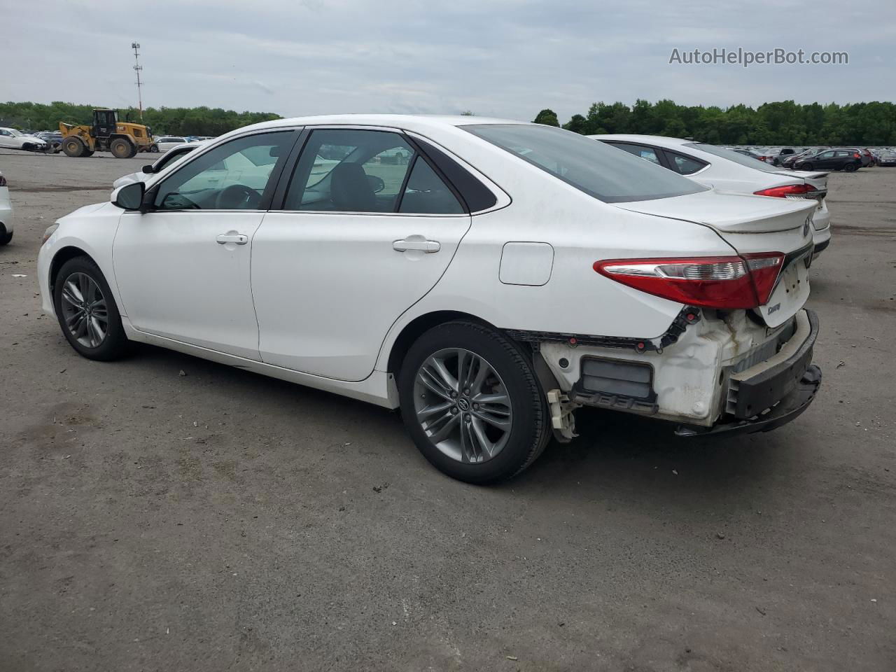 2017 Toyota Camry Le Белый vin: 4T1BF1FK3HU439151