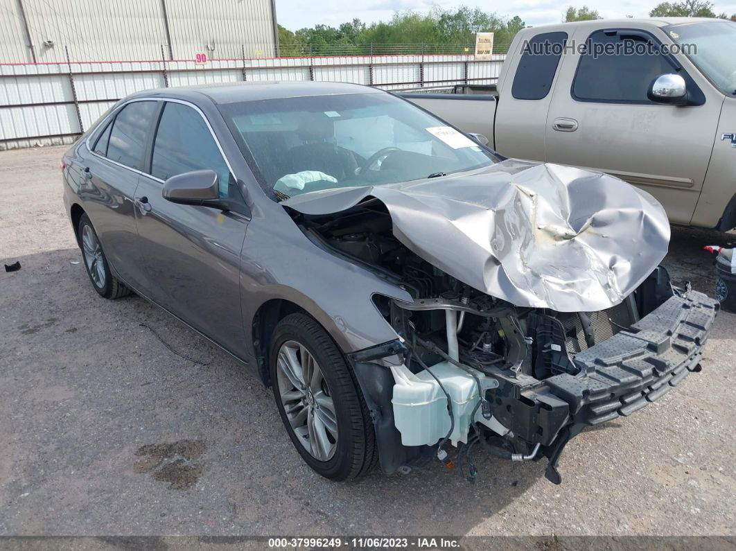 2017 Toyota Camry Se Gray vin: 4T1BF1FK3HU654125