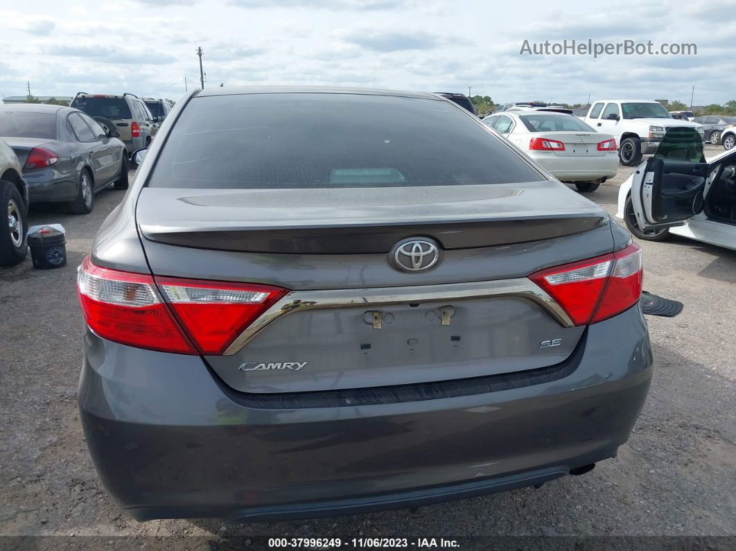 2017 Toyota Camry Se Серый vin: 4T1BF1FK3HU654125