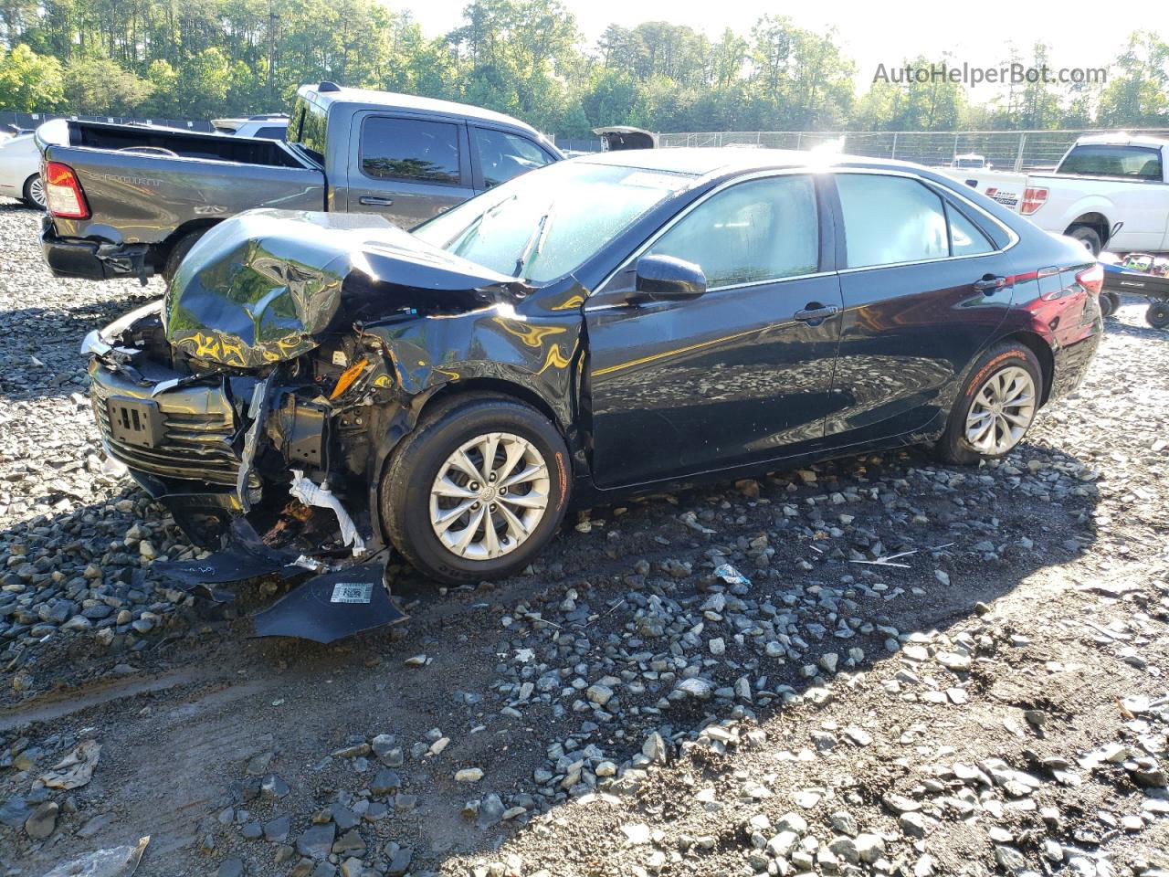 2017 Toyota Camry Le Blue vin: 4T1BF1FK3HU674178