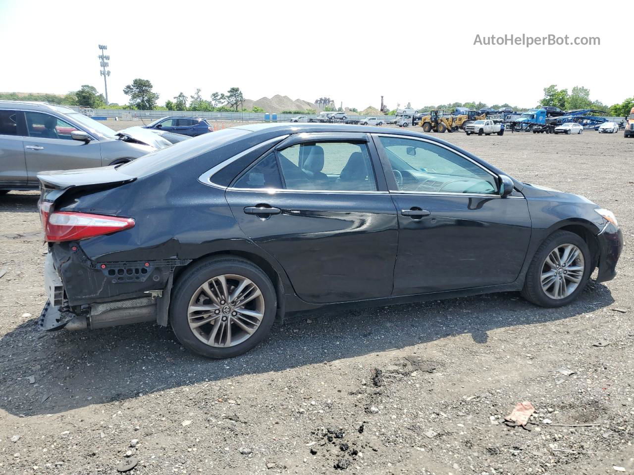 2017 Toyota Camry Le Black vin: 4T1BF1FK3HU702299