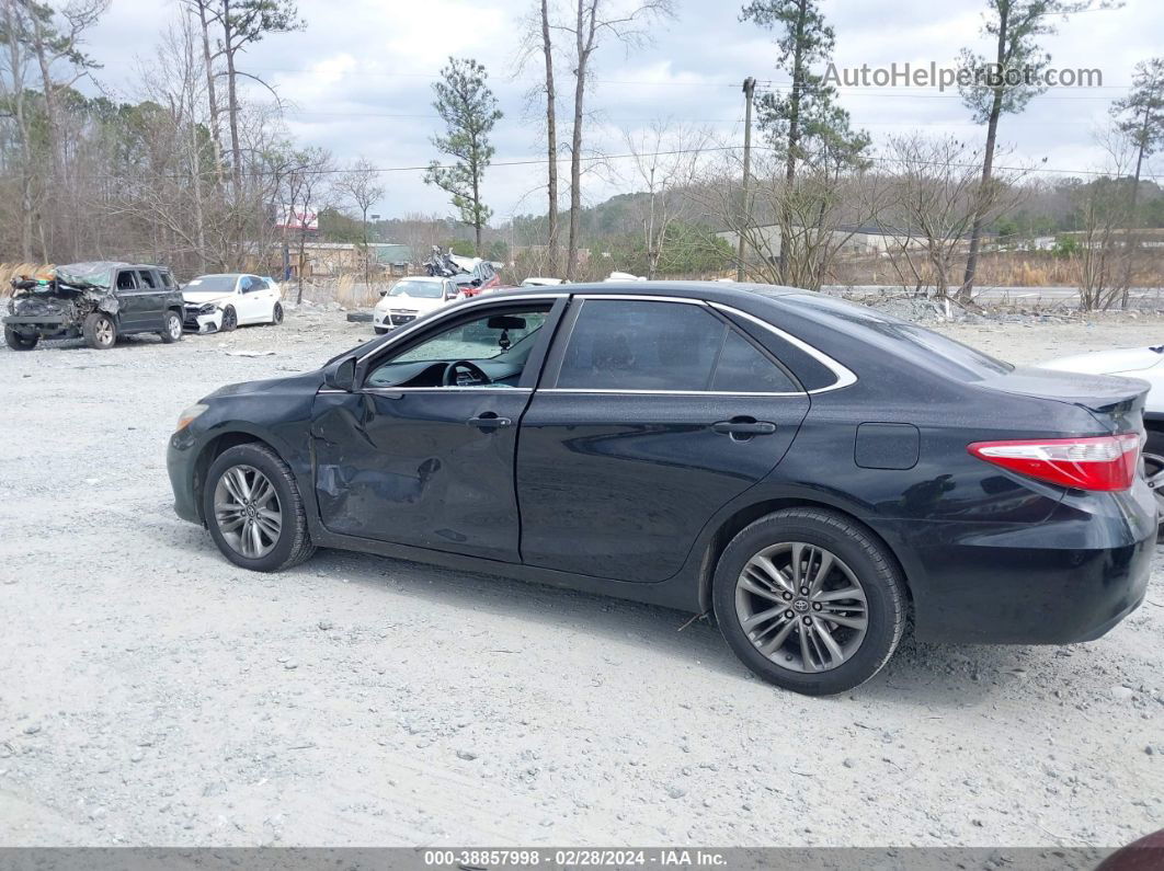 2017 Toyota Camry Se Black vin: 4T1BF1FK3HU709429