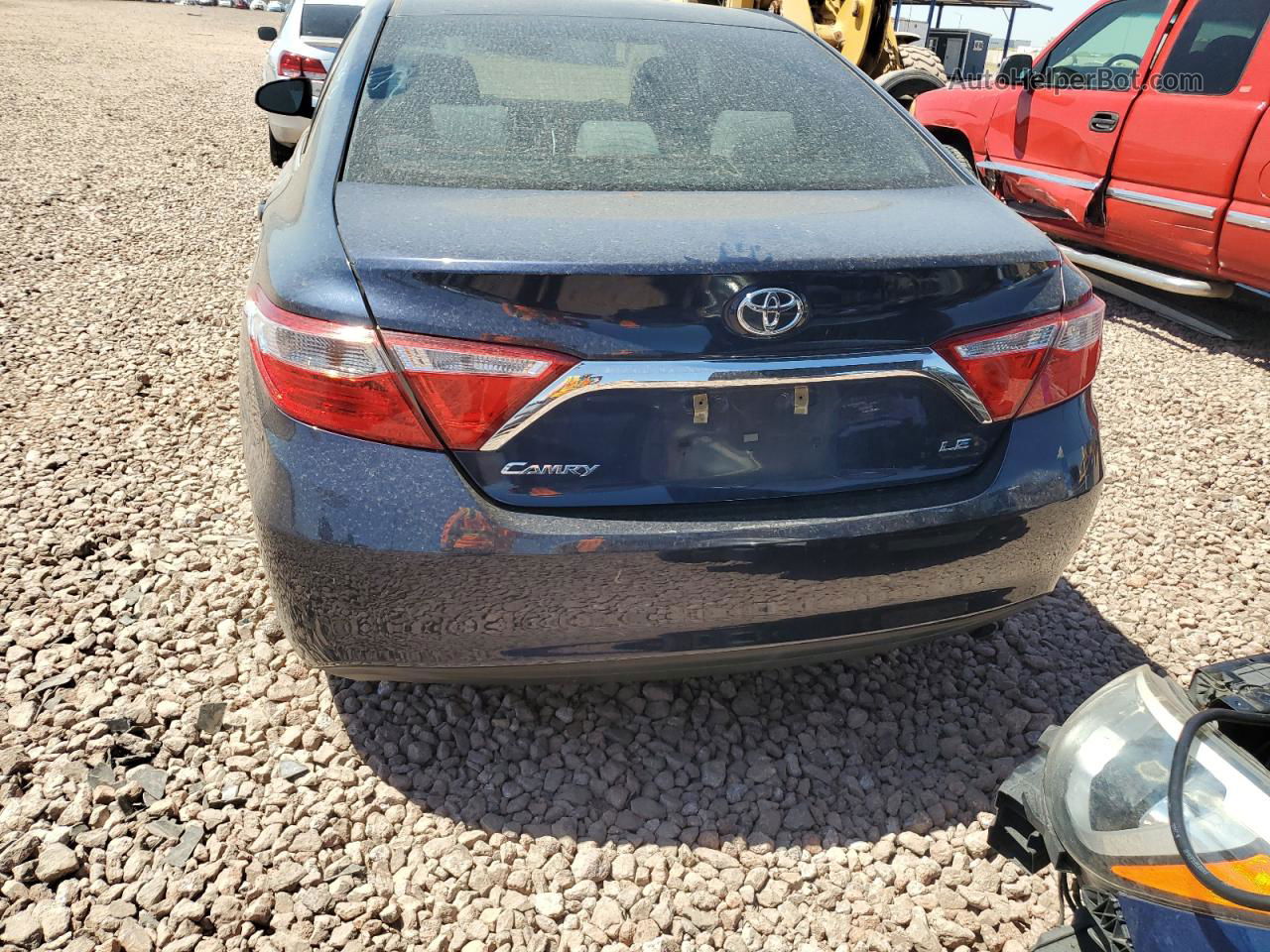 2017 Toyota Camry Le Blue vin: 4T1BF1FK3HU709883