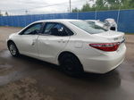 2017 Toyota Camry Le White vin: 4T1BF1FK3HU787984