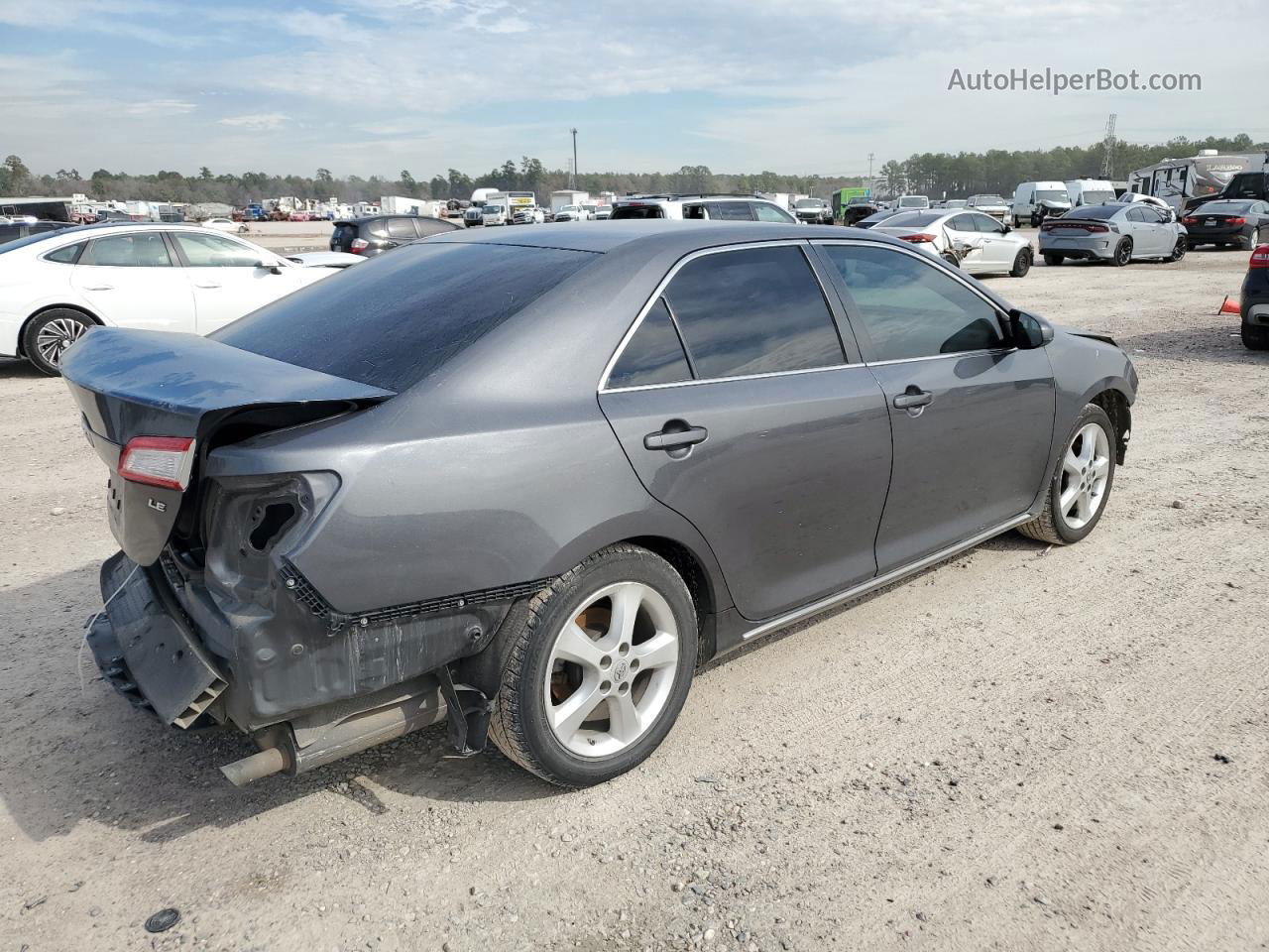 2012 Toyota Camry Base Угольный vin: 4T1BF1FK4CU003773