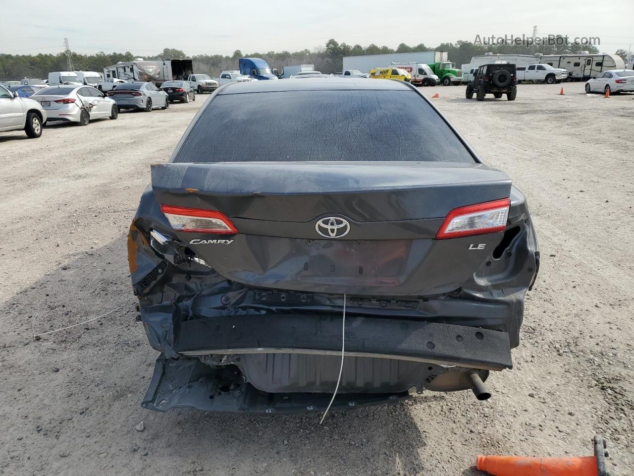 2012 Toyota Camry Base Charcoal vin: 4T1BF1FK4CU003773