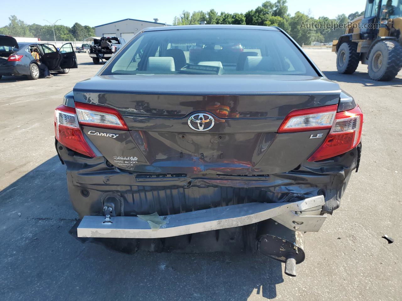 2012 Toyota Camry Base Charcoal vin: 4T1BF1FK4CU023151