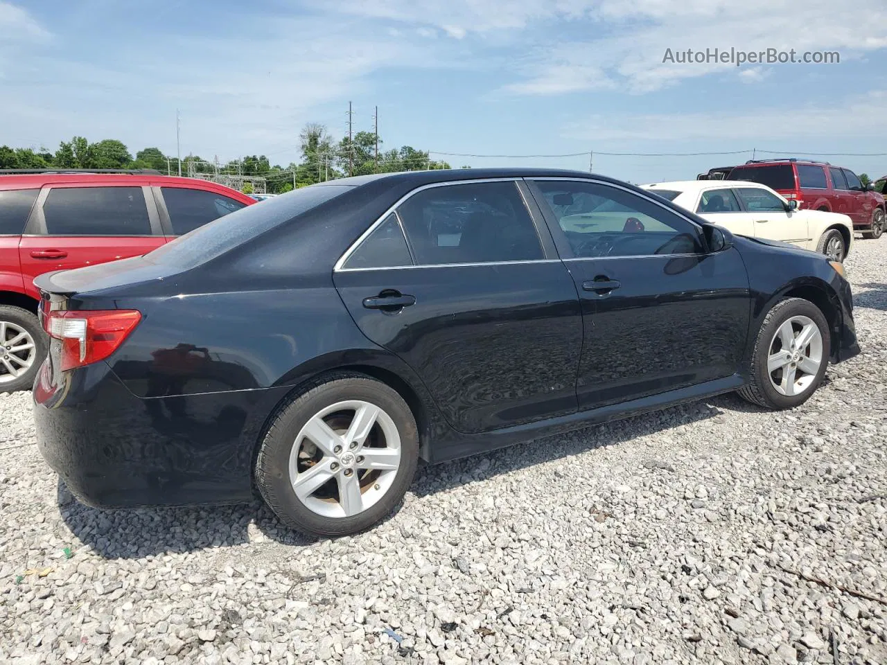 2012 Toyota Camry Base Black vin: 4T1BF1FK4CU053735