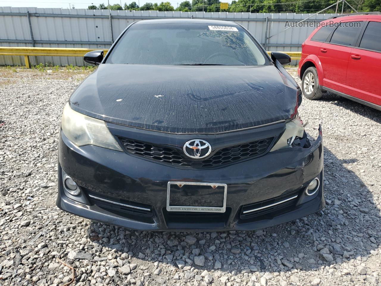 2012 Toyota Camry Base Black vin: 4T1BF1FK4CU053735