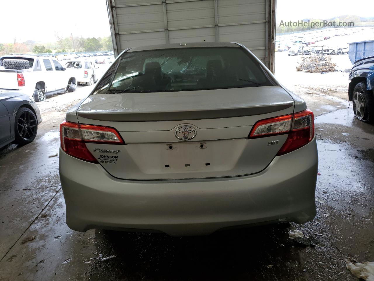 2012 Toyota Camry Base Silver vin: 4T1BF1FK4CU061480