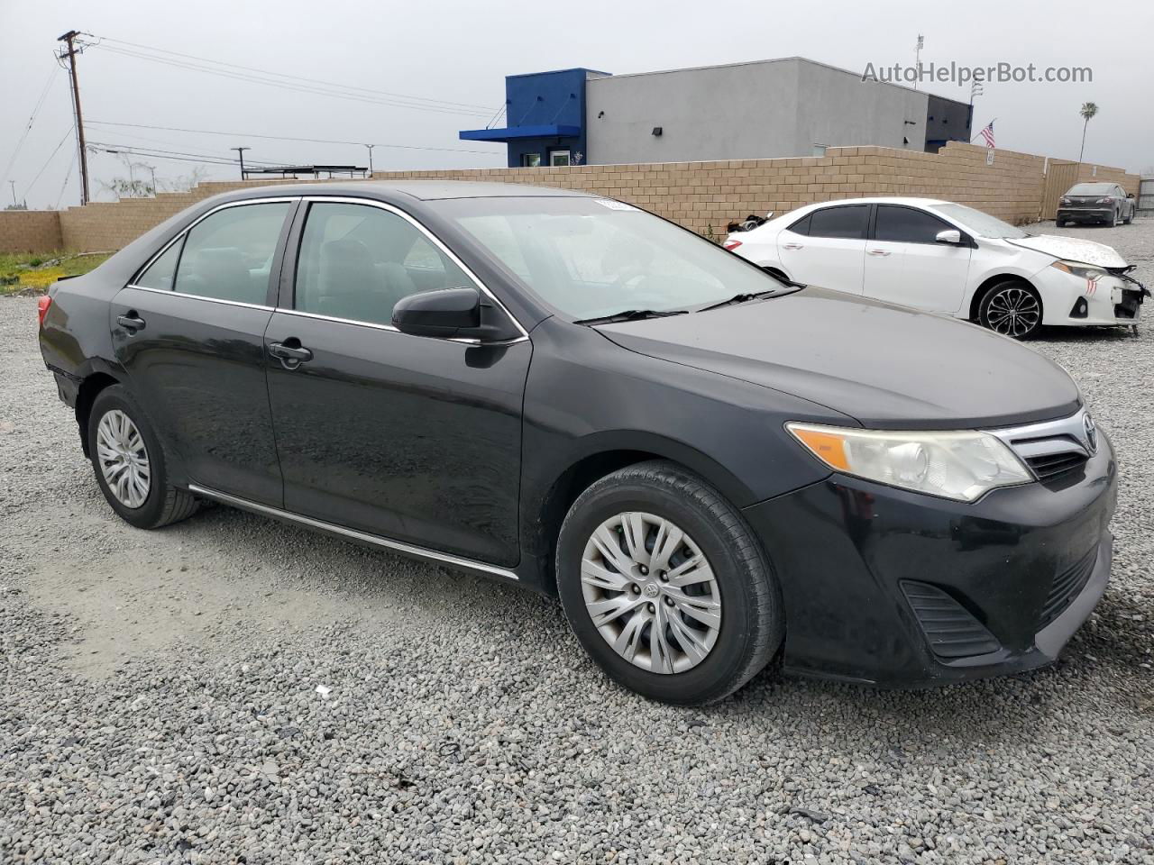 2012 Toyota Camry Base Черный vin: 4T1BF1FK4CU068221