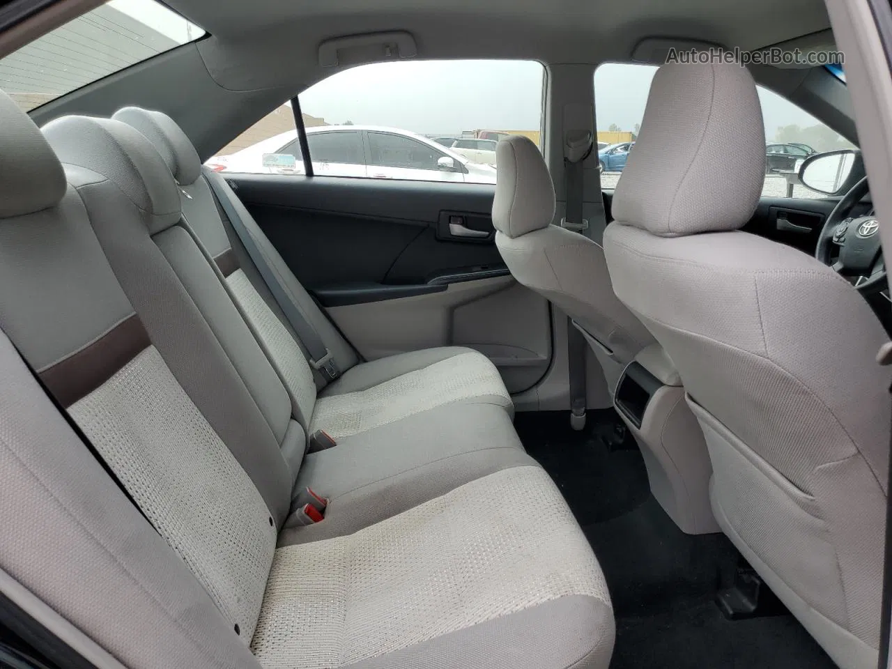 2012 Toyota Camry Base Черный vin: 4T1BF1FK4CU068221