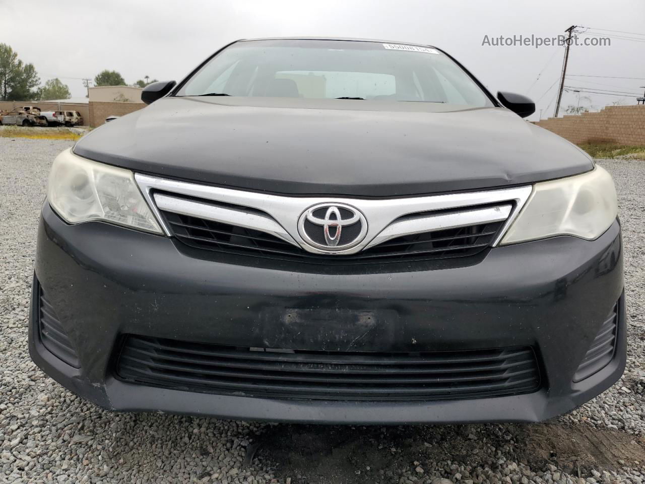 2012 Toyota Camry Base Черный vin: 4T1BF1FK4CU068221