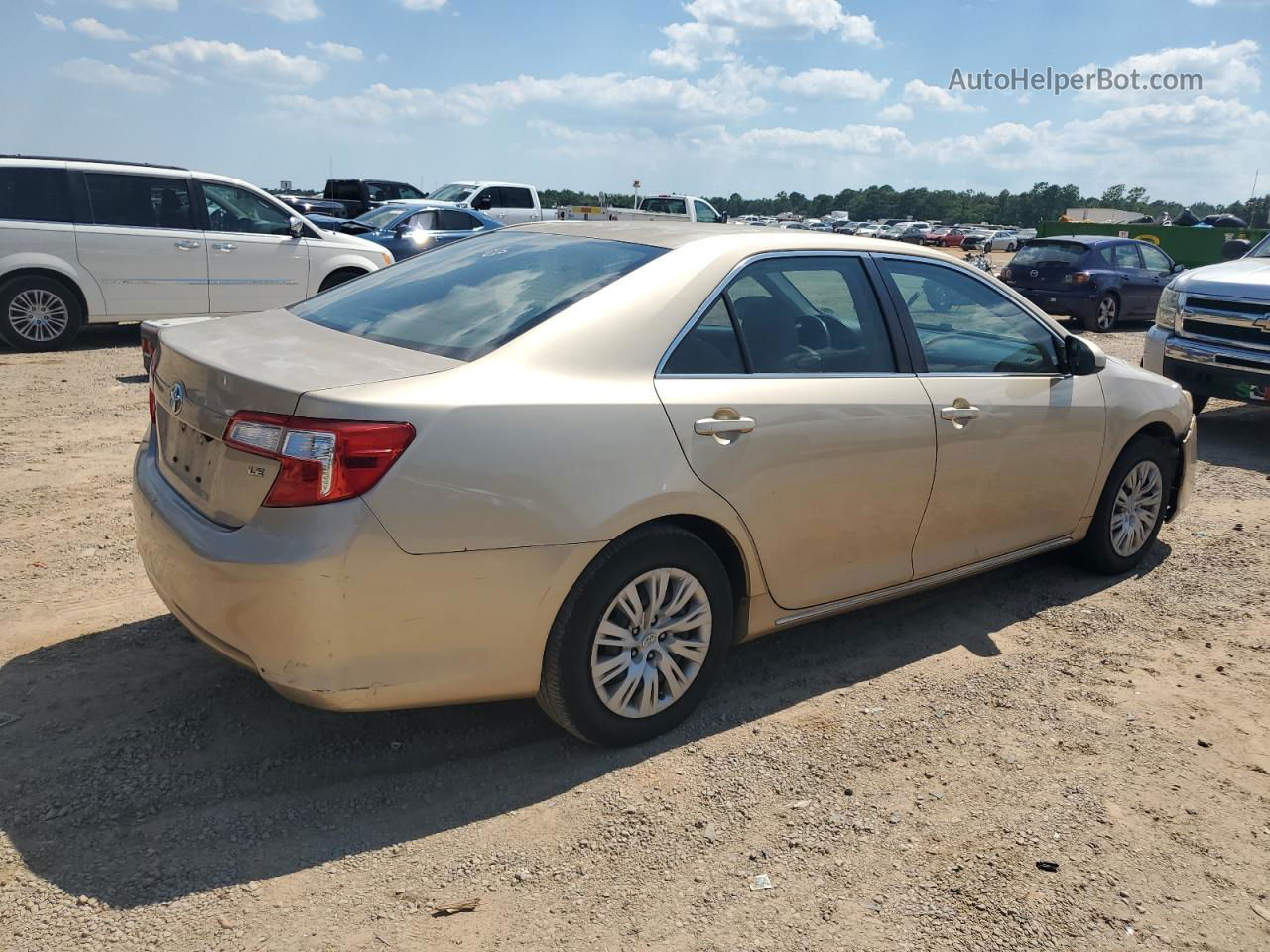 2012 Toyota Camry Base Gold vin: 4T1BF1FK4CU069871