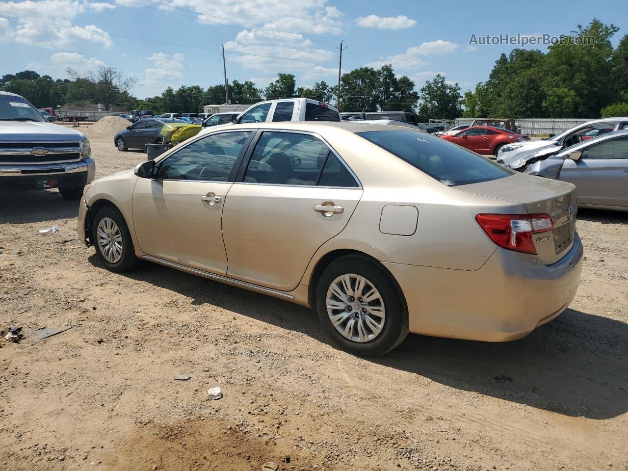 2012 Toyota Camry Base Gold vin: 4T1BF1FK4CU069871