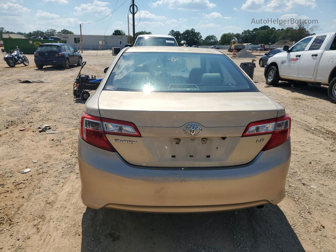 2012 Toyota Camry Base Gold vin: 4T1BF1FK4CU069871