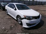 2012 Toyota Camry Le White vin: 4T1BF1FK4CU106398