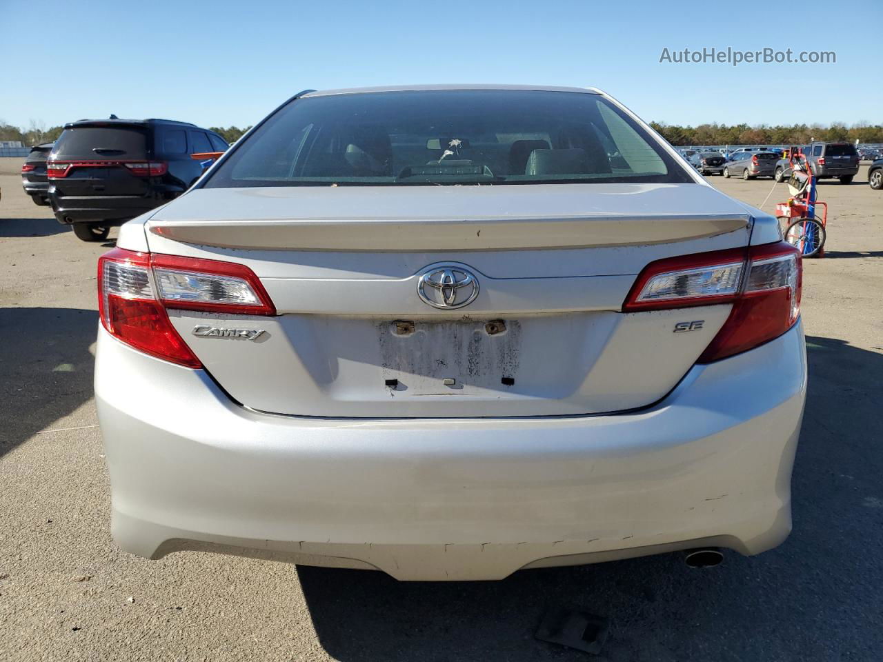 2012 Toyota Camry Base Серебряный vin: 4T1BF1FK4CU111245