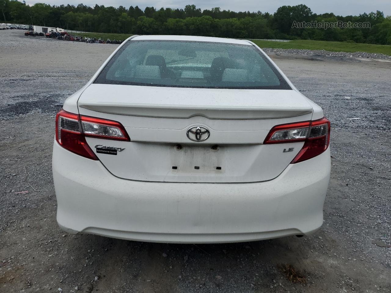 2012 Toyota Camry Base White vin: 4T1BF1FK4CU114744