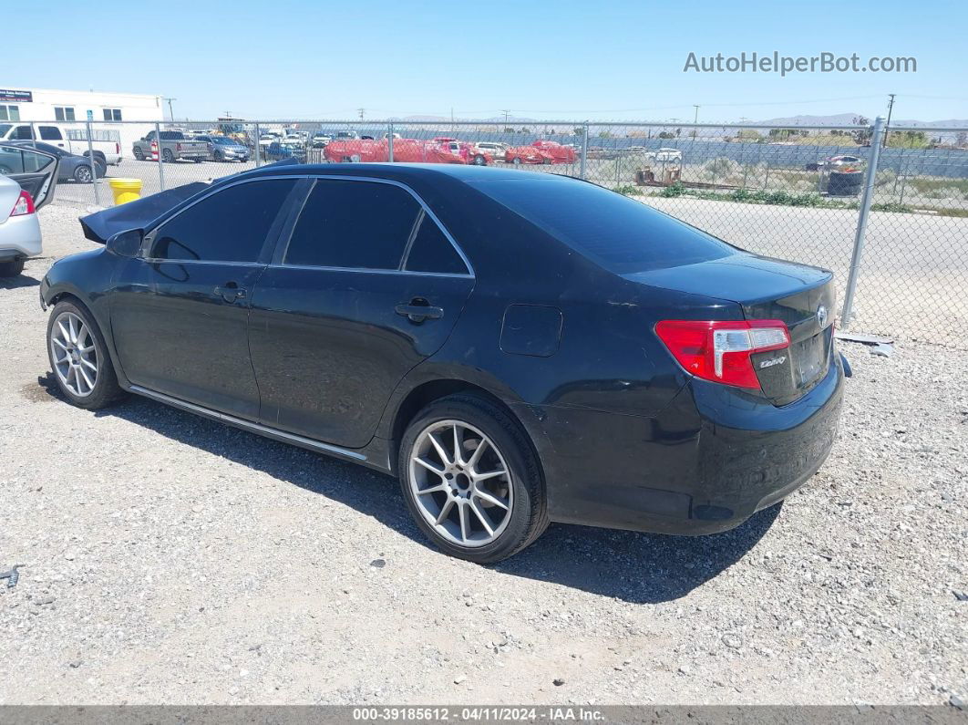 2012 Toyota Camry Le Black vin: 4T1BF1FK4CU117465