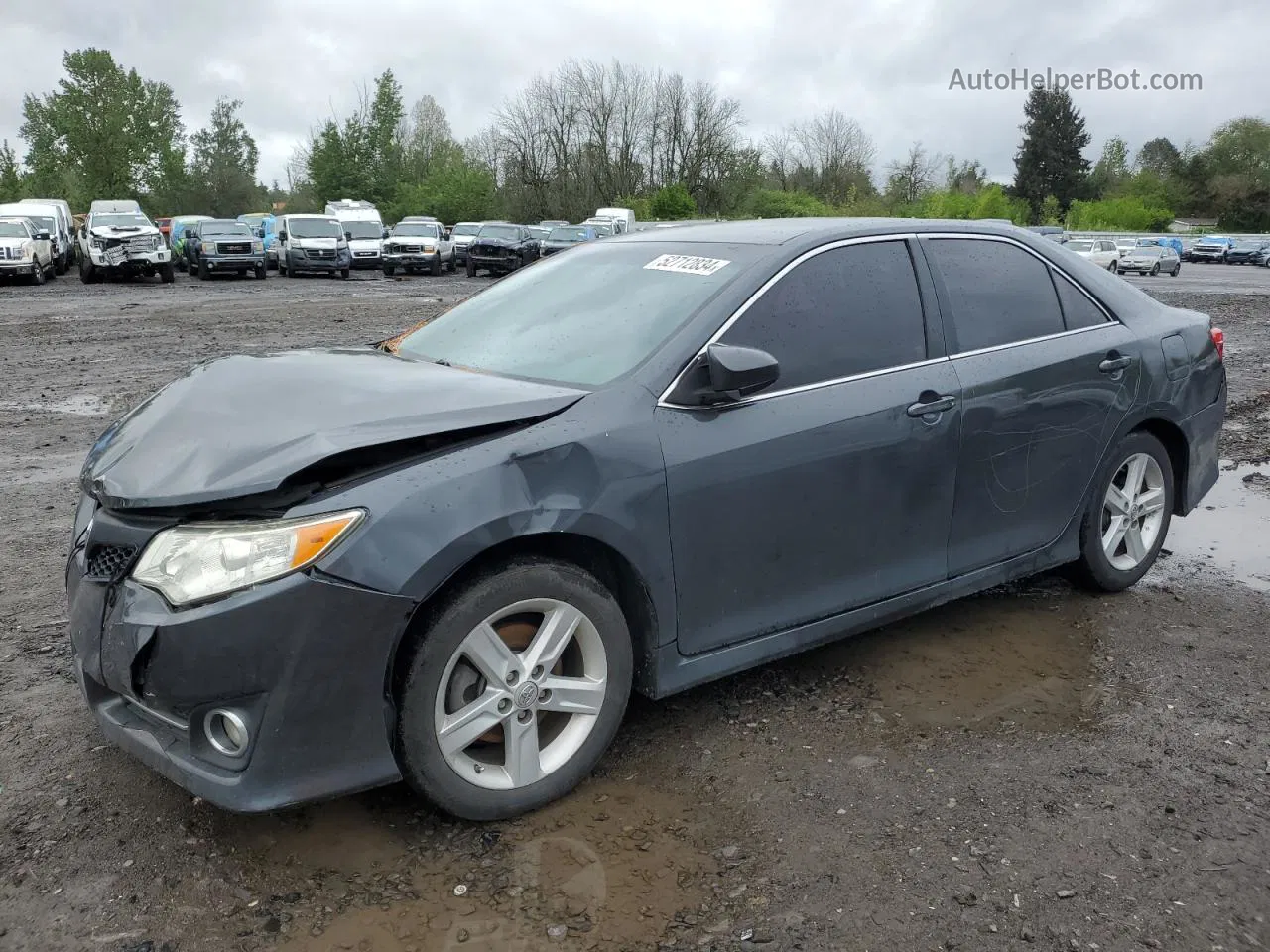 2012 Toyota Camry Base Gray vin: 4T1BF1FK4CU146402