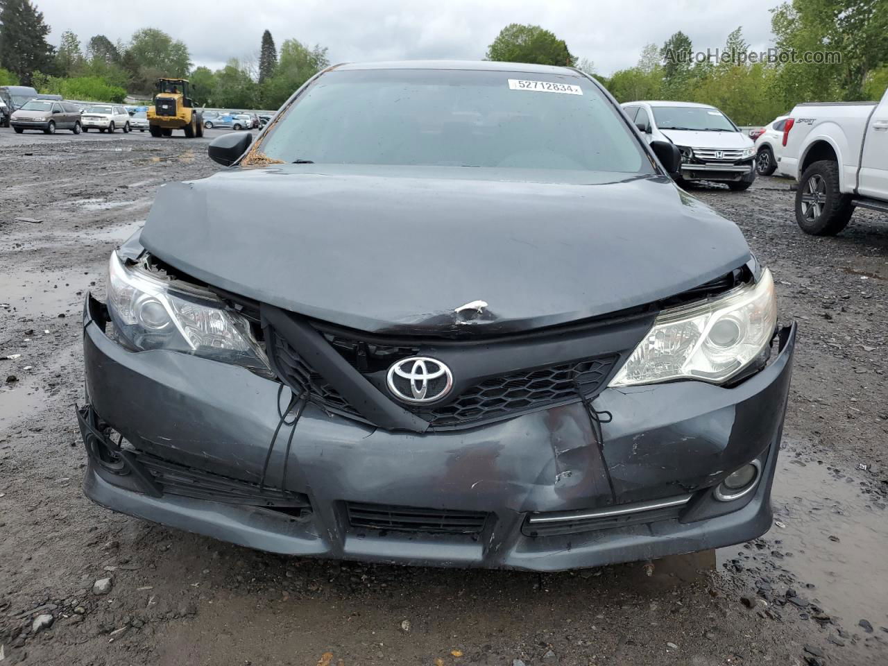 2012 Toyota Camry Base Gray vin: 4T1BF1FK4CU146402