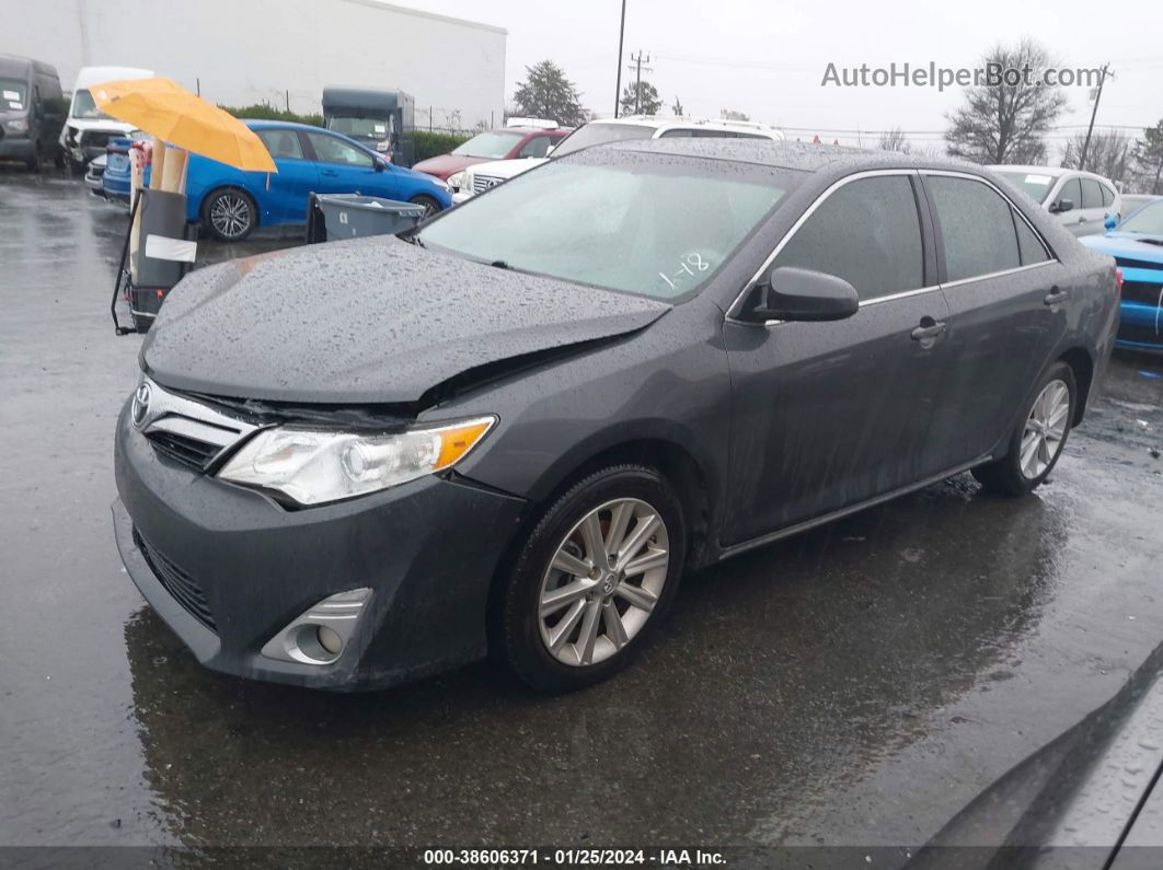 2012 Toyota Camry Xle Серый vin: 4T1BF1FK4CU156864