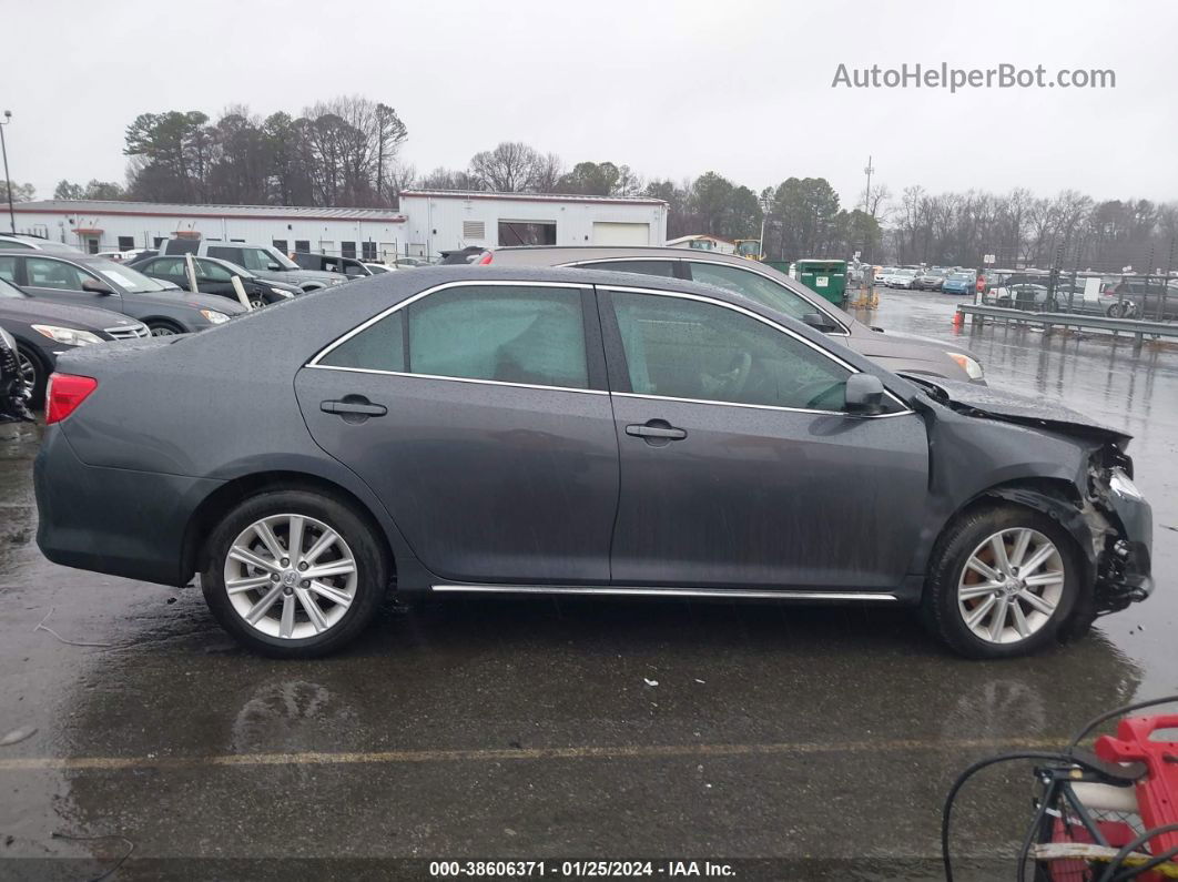 2012 Toyota Camry Xle Gray vin: 4T1BF1FK4CU156864