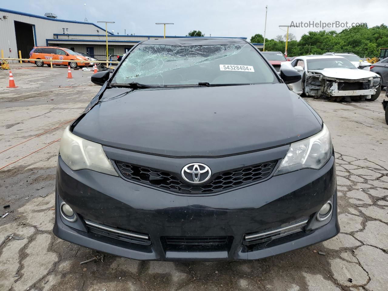 2012 Toyota Camry Base Black vin: 4T1BF1FK4CU161496