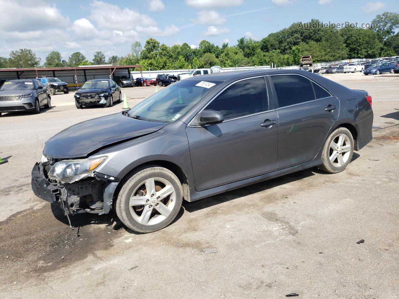 2012 Toyota Camry Base Gray vin: 4T1BF1FK4CU170201