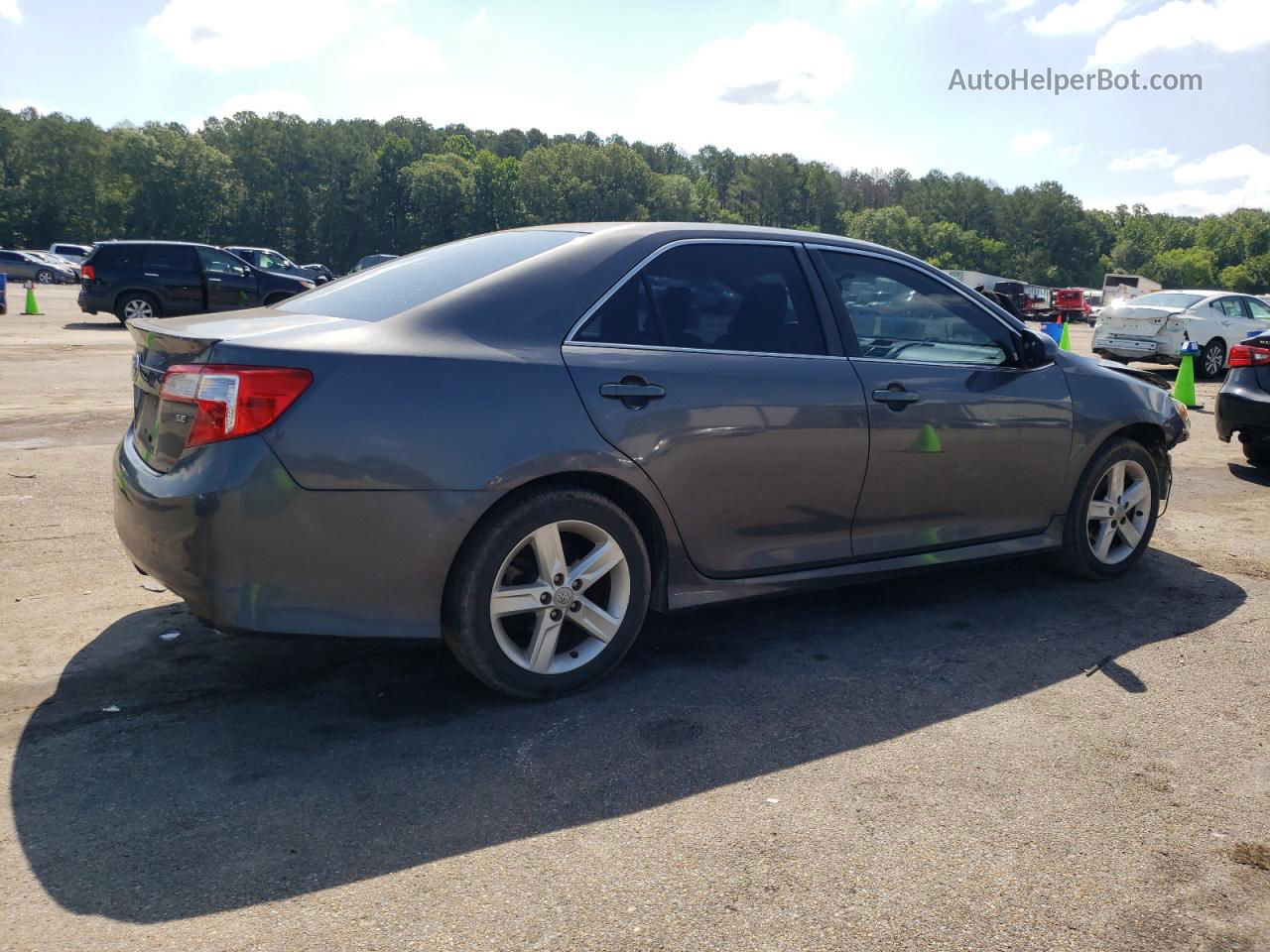 2012 Toyota Camry Base Серый vin: 4T1BF1FK4CU170201