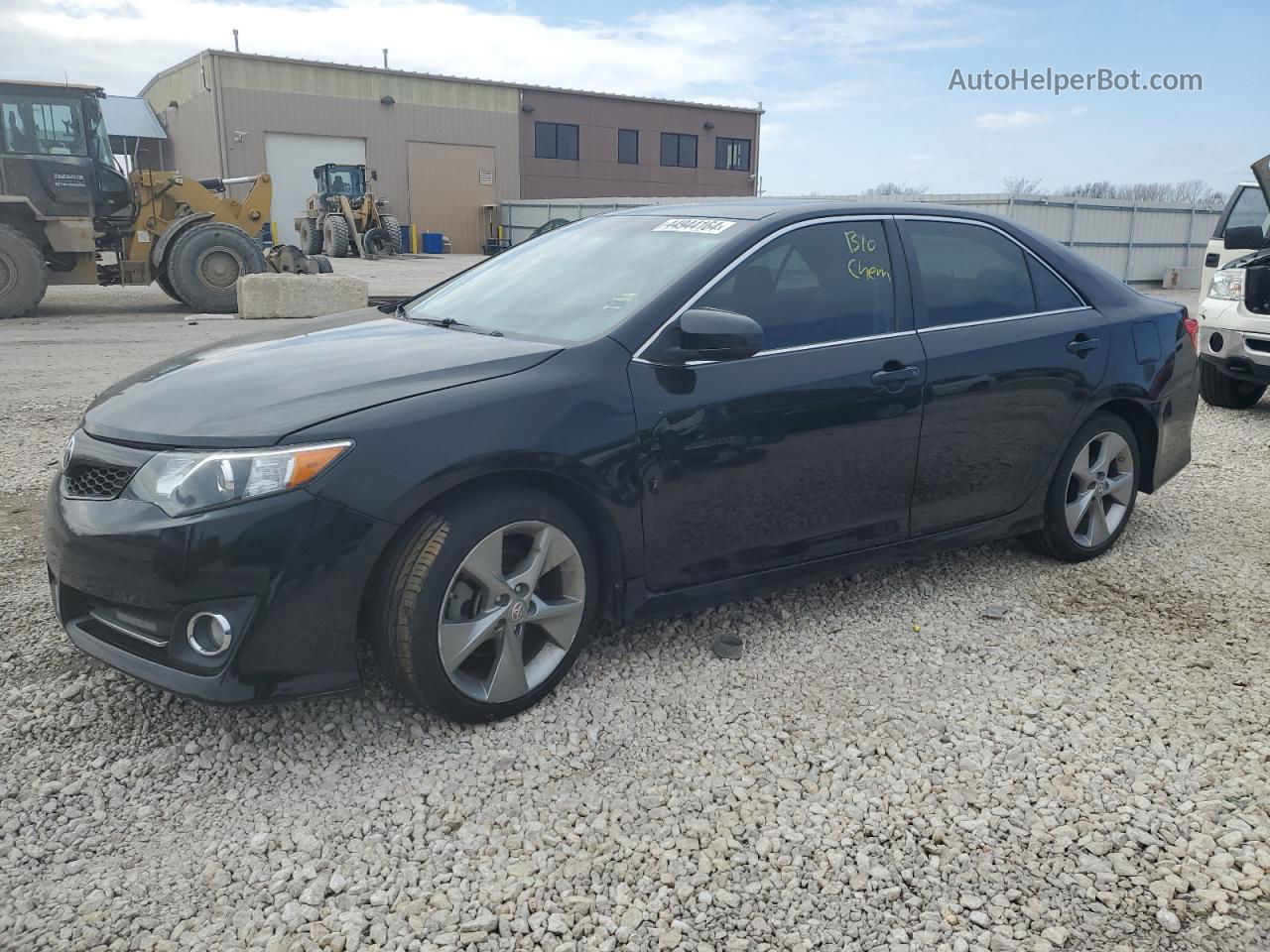 2012 Toyota Camry Base Black vin: 4T1BF1FK4CU173034