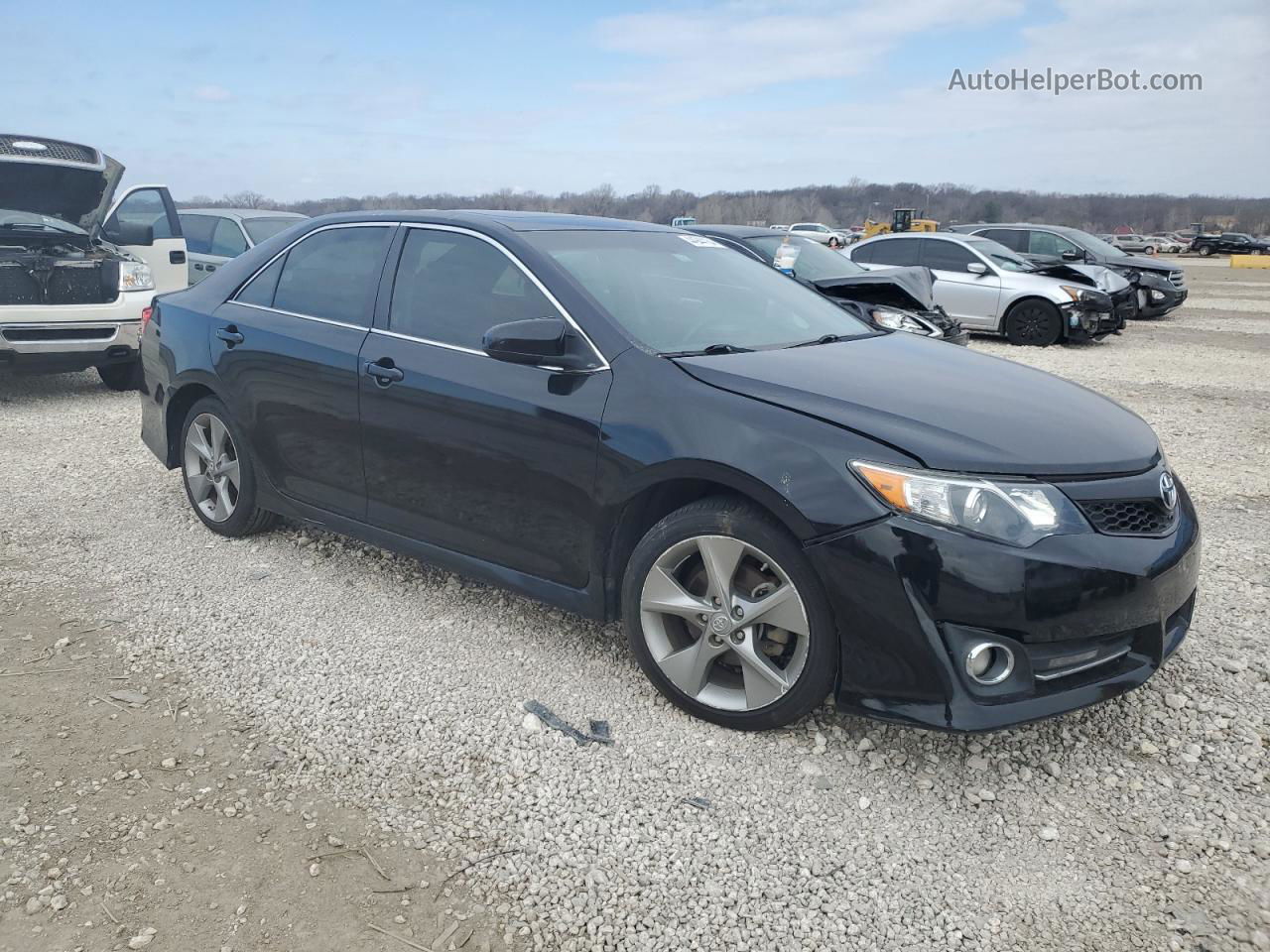 2012 Toyota Camry Base Black vin: 4T1BF1FK4CU173034