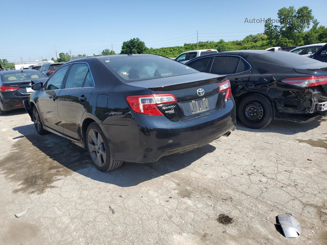 2012 Toyota Camry Base Black vin: 4T1BF1FK4CU202838