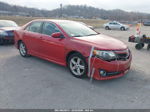 2012 Toyota Camry Se Red vin: 4T1BF1FK4CU521429