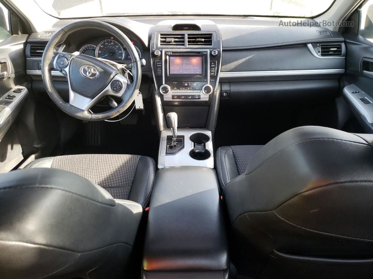 2012 Toyota Camry Base Черный vin: 4T1BF1FK4CU549036