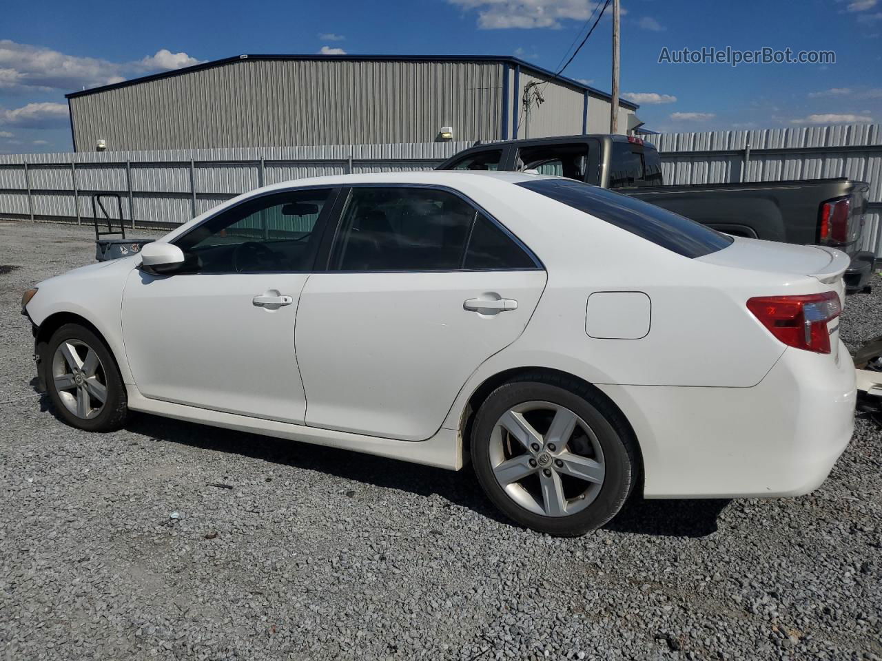 2012 Toyota Camry Base White vin: 4T1BF1FK4CU551661