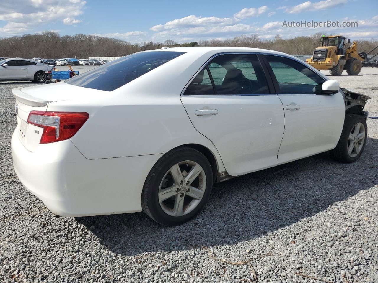 2012 Toyota Camry Base White vin: 4T1BF1FK4CU551661