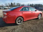 2012 Toyota Camry Base Red vin: 4T1BF1FK4CU572820