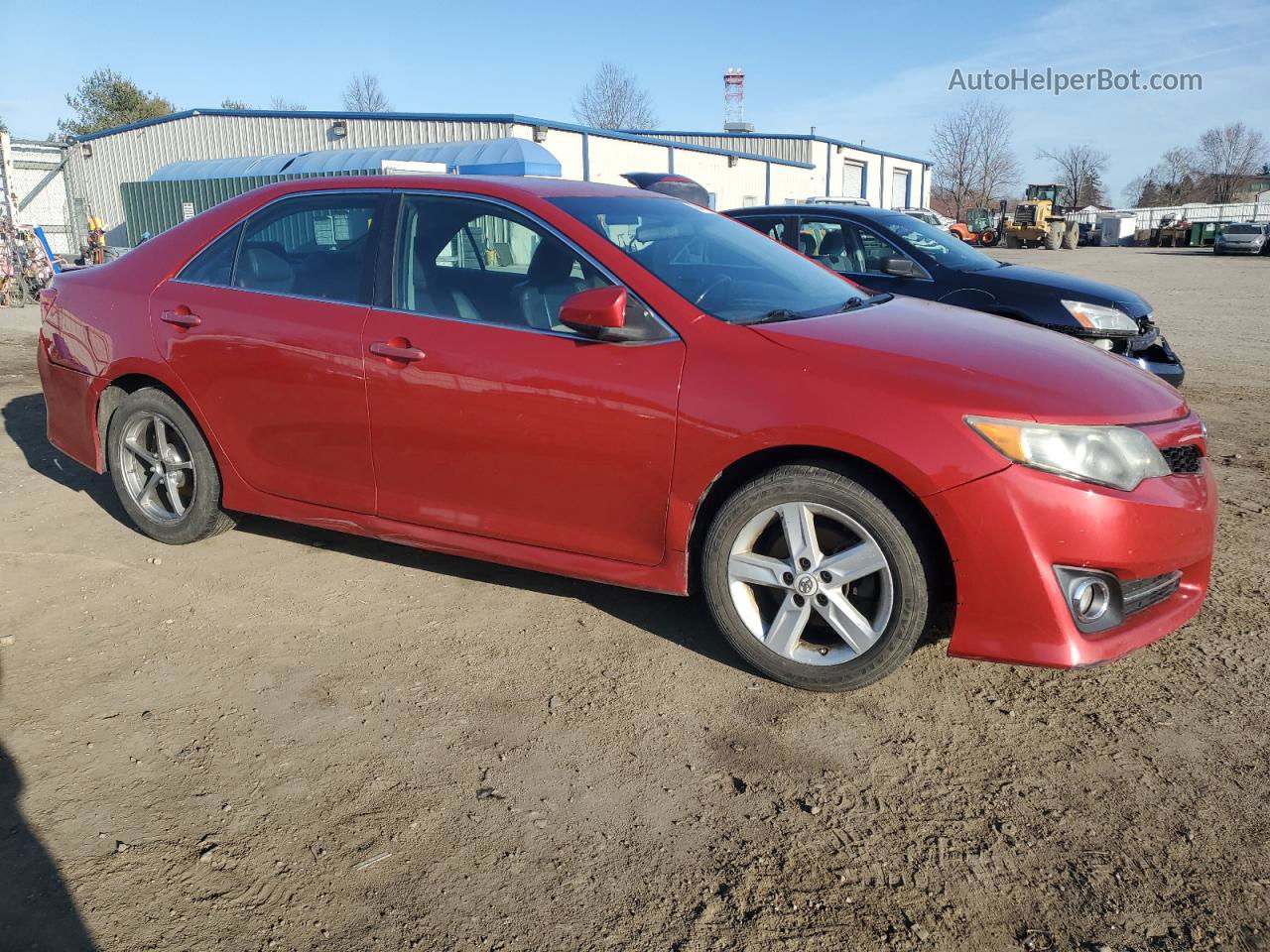 2012 Toyota Camry Base Red vin: 4T1BF1FK4CU572820